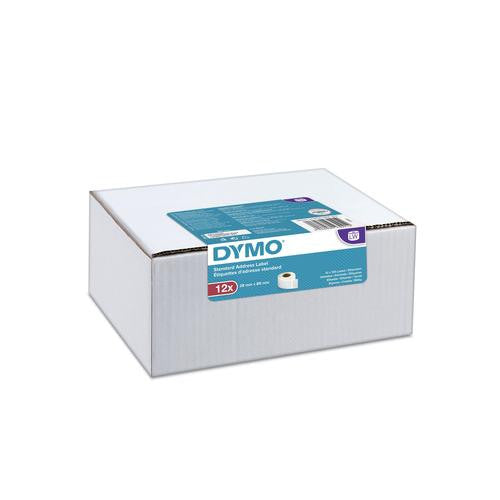 Dymo LabelWriter mini bundle standard address labels 28 x 89mm pack of 12 rolls bulk office supply