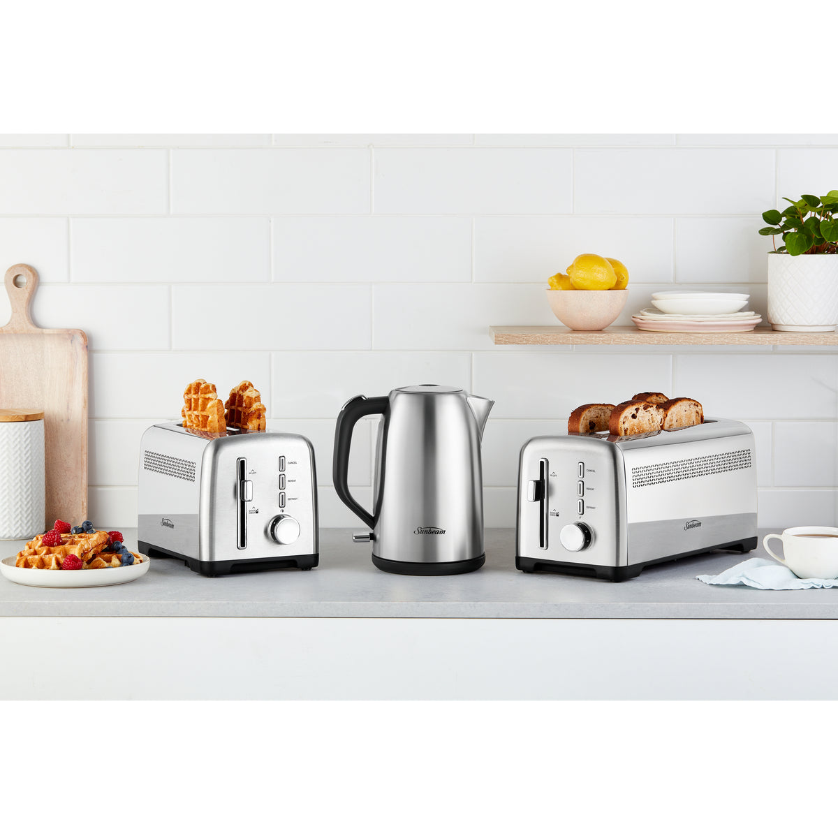 Sunbeam Fresh Start Kettle 1.7 Litre Stainless