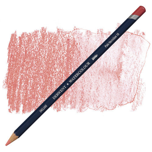 Derwent Watercolour Pencil Pale Vermilion Box of 6