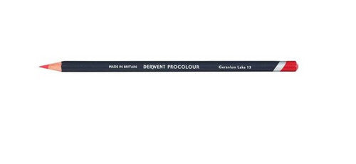 Derwent Procolour Pencil Geranium Lake Box of 6