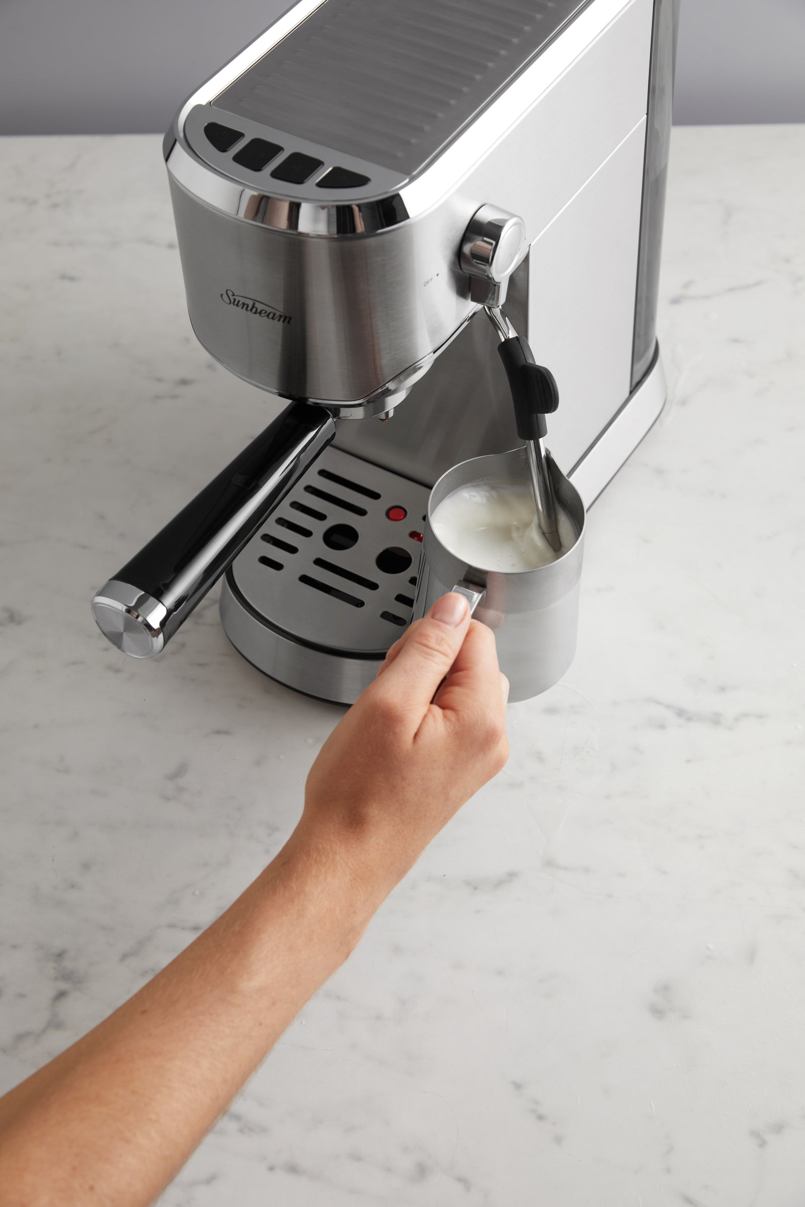 Sunbeam Compact Barista Espresso Machine Stainless