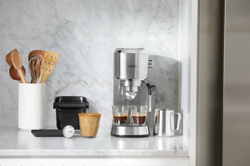 Sunbeam Compact Barista Espresso Machine Stainless