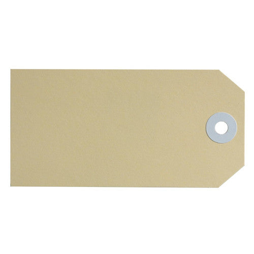 Avery Shipping Tag Size 4 108 x 54mm Buff Box 100