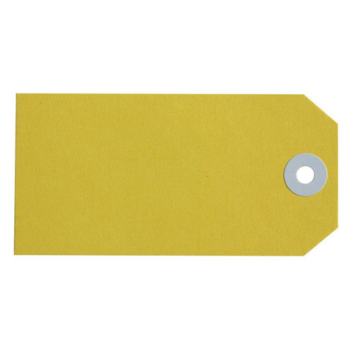 Avery Shipping Tag Size 4 108 x 54mm Yellow Box 1000
