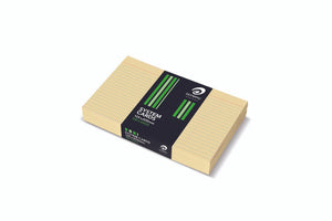 Olympic System Cards 125 x 200mm 6mm Ruled Buff Pack of 100