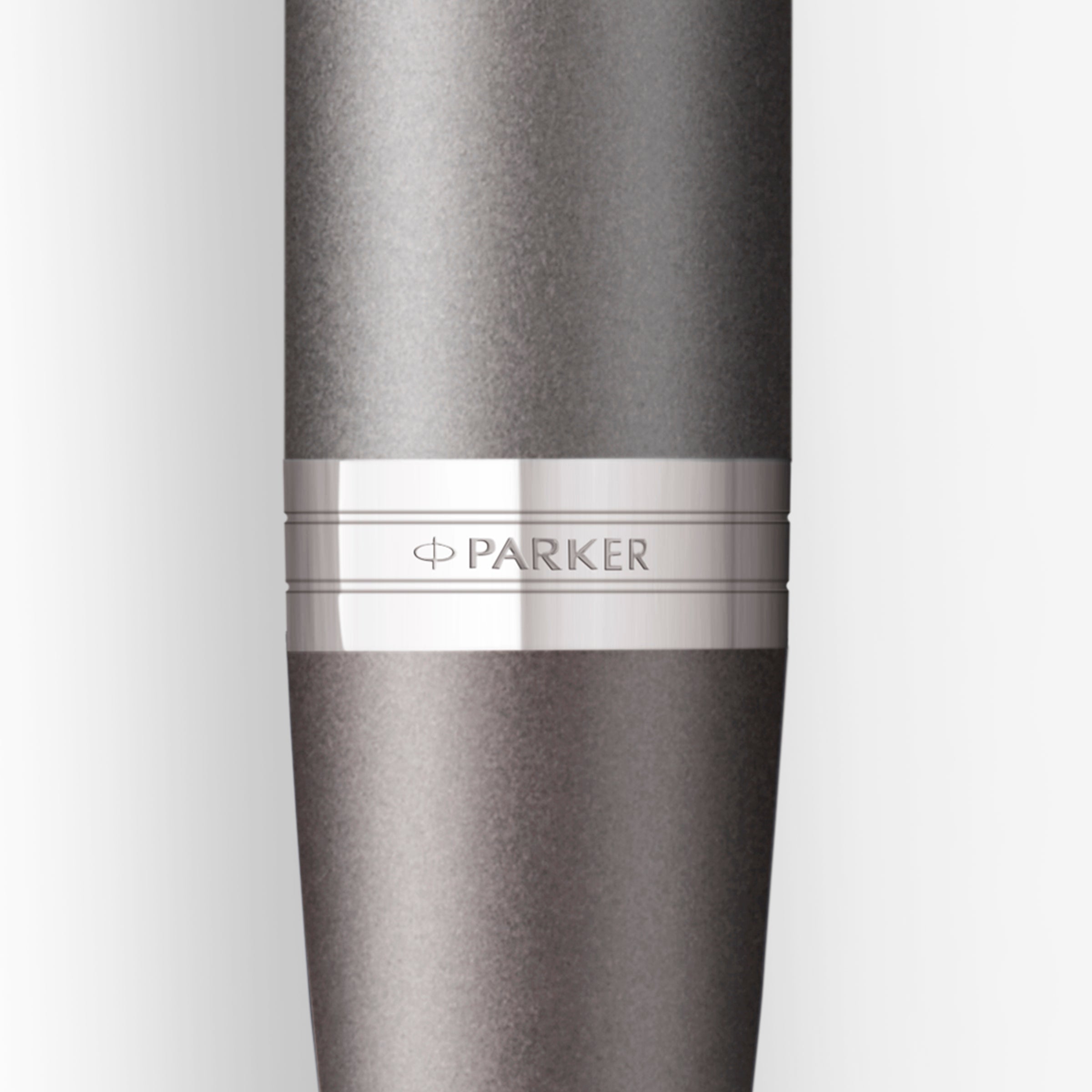 Parker IM Writing Rituals Ballpoint Pen Grey Lacquer and Chrome Trim Medium Tip