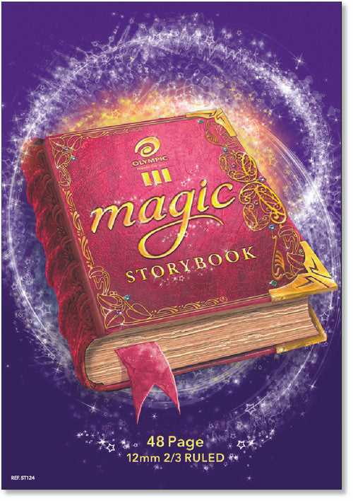 Olympic Magic Storybook A4 48 Page 12mm Stapled