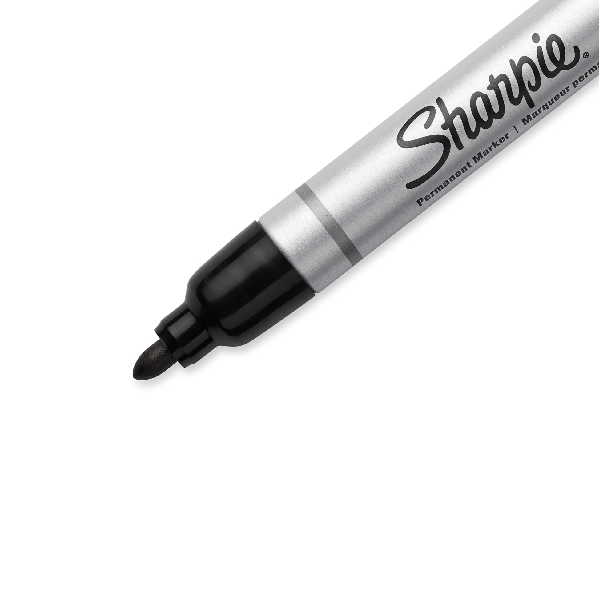 Sharpie Metal Barrel Permanent Markers Bullet Tip Black 12 Count - detail 24