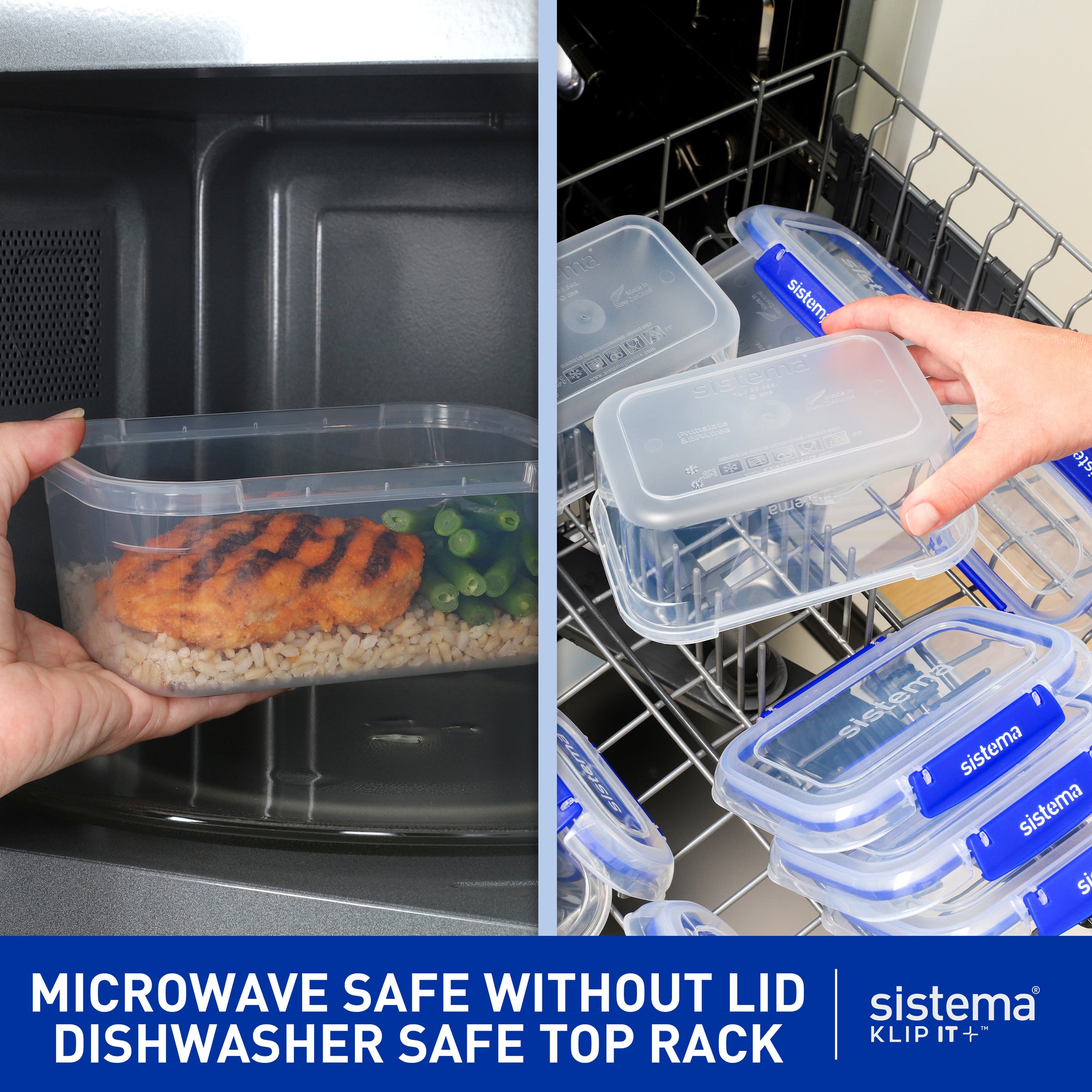 Sistema Klip It Plus 400ml rectangle container dimensions