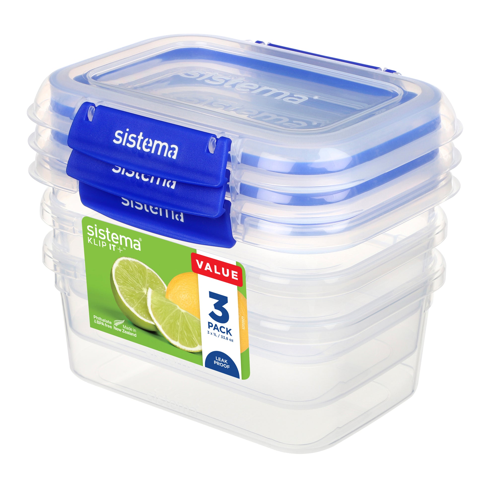 Sistema Klip It Plus 1L Rectangle - image 2