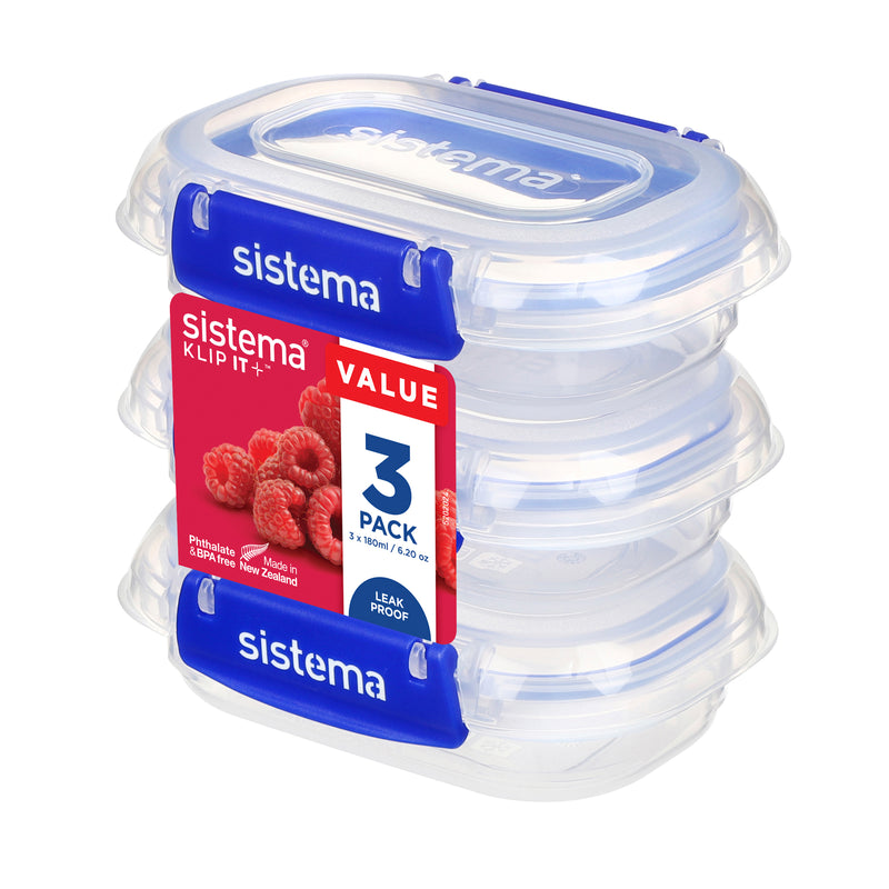 Sistema Klip It Plus 180ml Rectangle - image 2