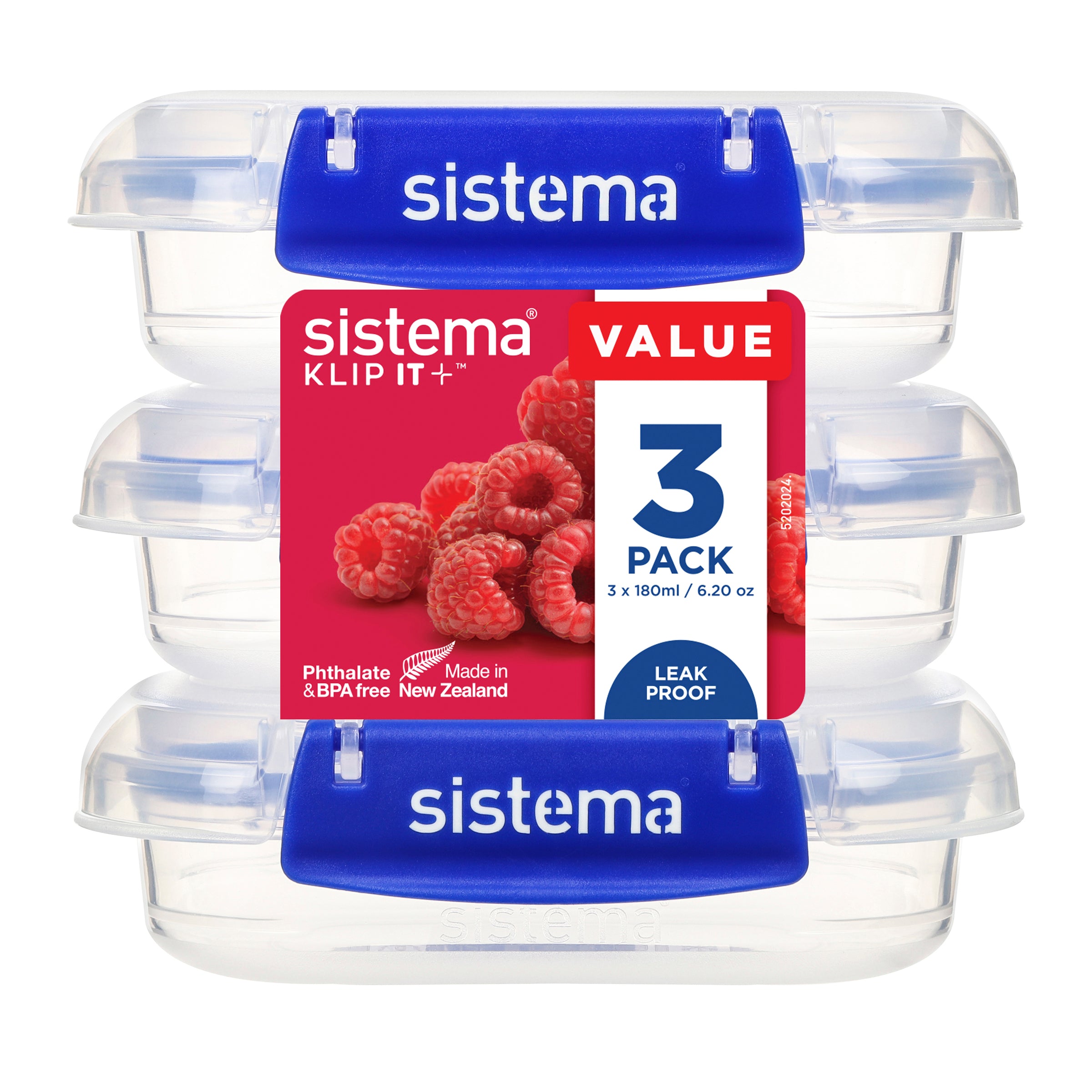 Sistema Klip It Plus 180ml Rectangle - image 1