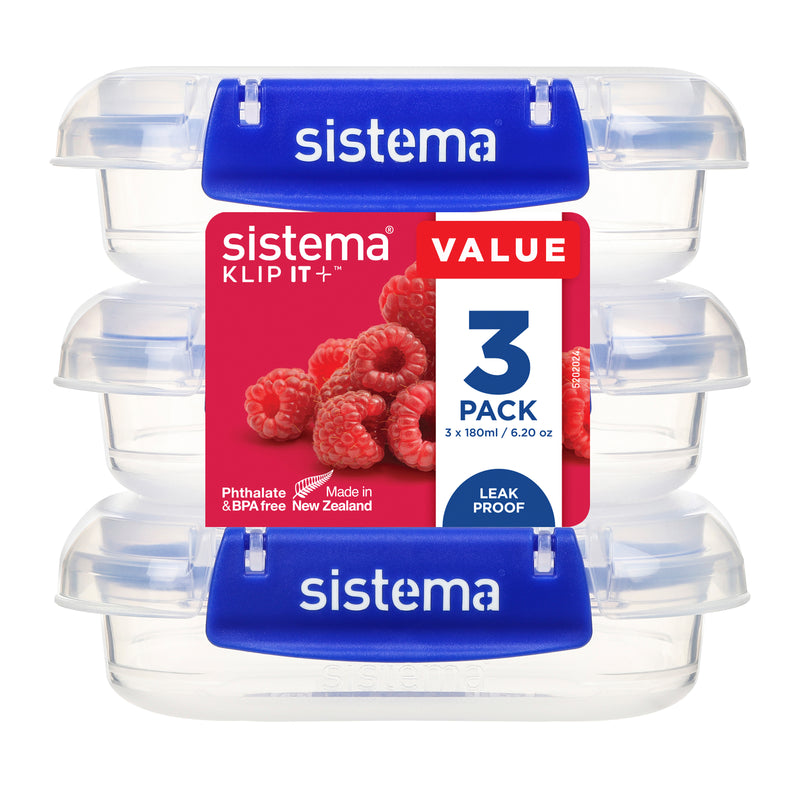 Sistema Klip It Plus 180ml Rectangle - image 1