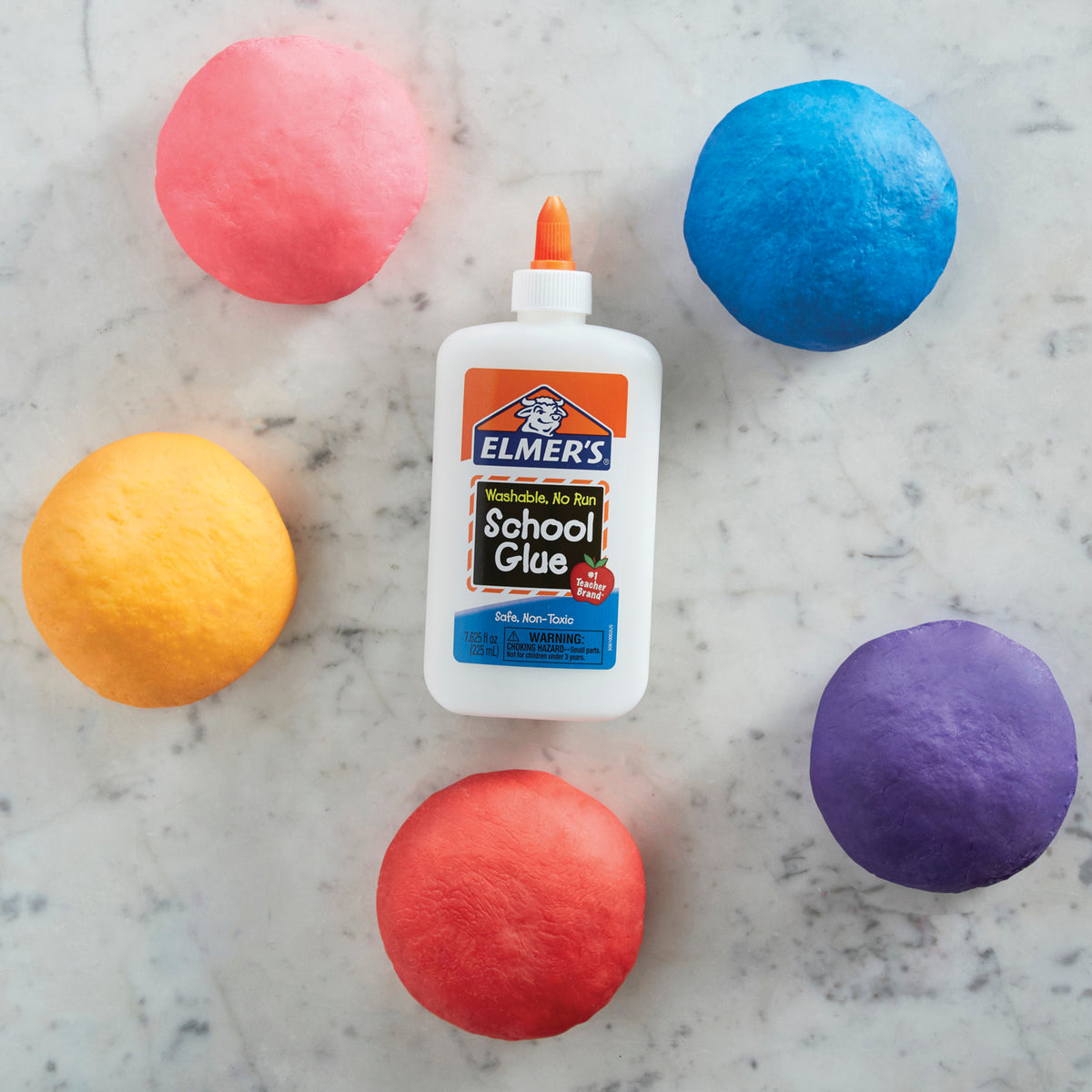 Elmers E308 School Glue 225ml Bottle Box of 6