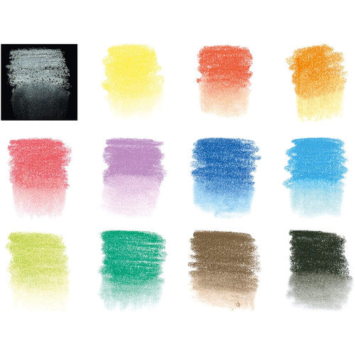 Staedtler 146P M12 Pastel Pencil Assorted Colours Tin of 12