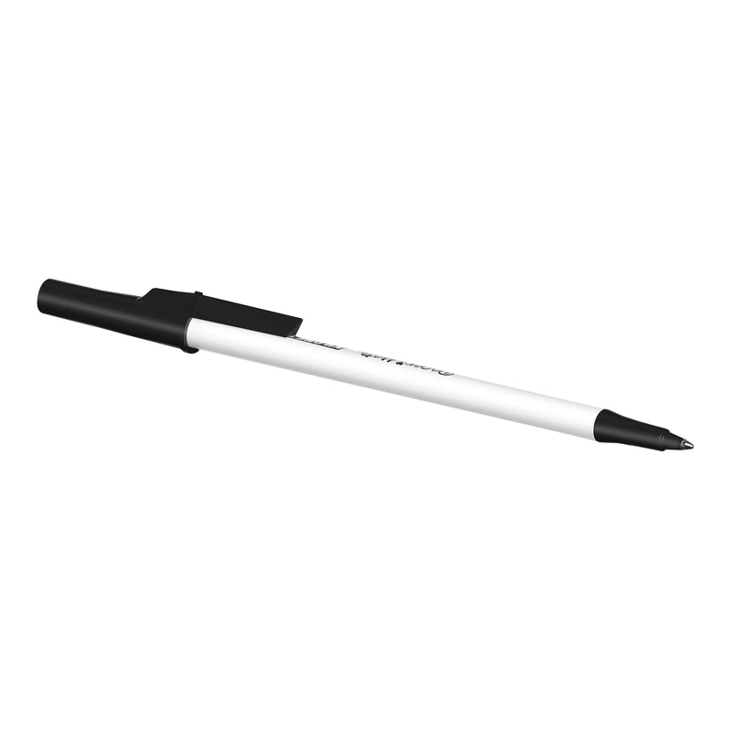 Papermate Kilometrico Ballpoint Pen 1.0mm Black Pack 10 Box of 12