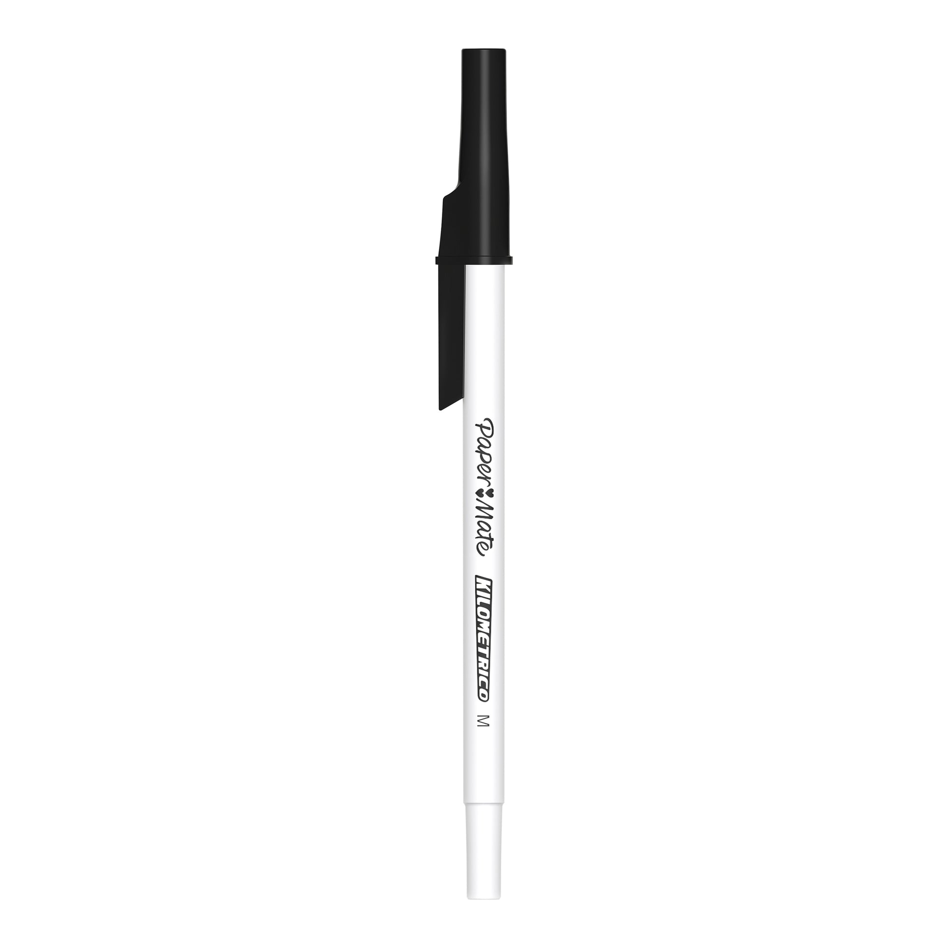 Papermate Kilometrico Ballpoint Pen 1.0mm Black Pack 10 Box of 12