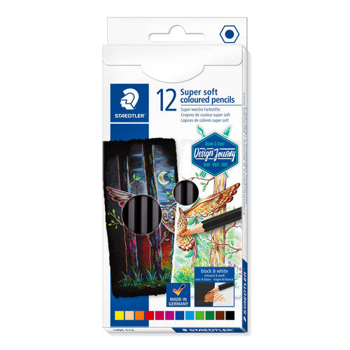 Staedtler 149C C12 Design Journey Soft Pencils Assorted Pack of 12 (10 Boxes)