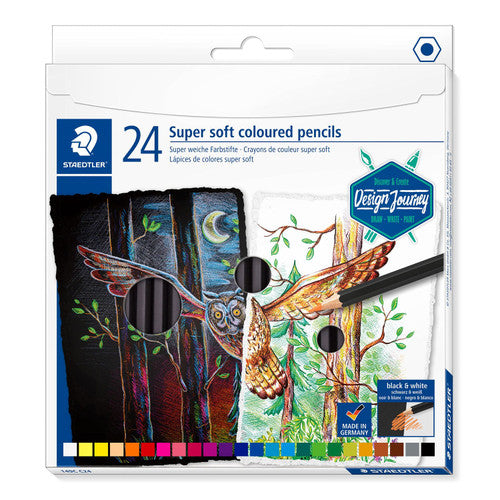 Staedtler 149C C24 Design Journey Soft Pencils Assorted Pack of 24 (5 Boxes)