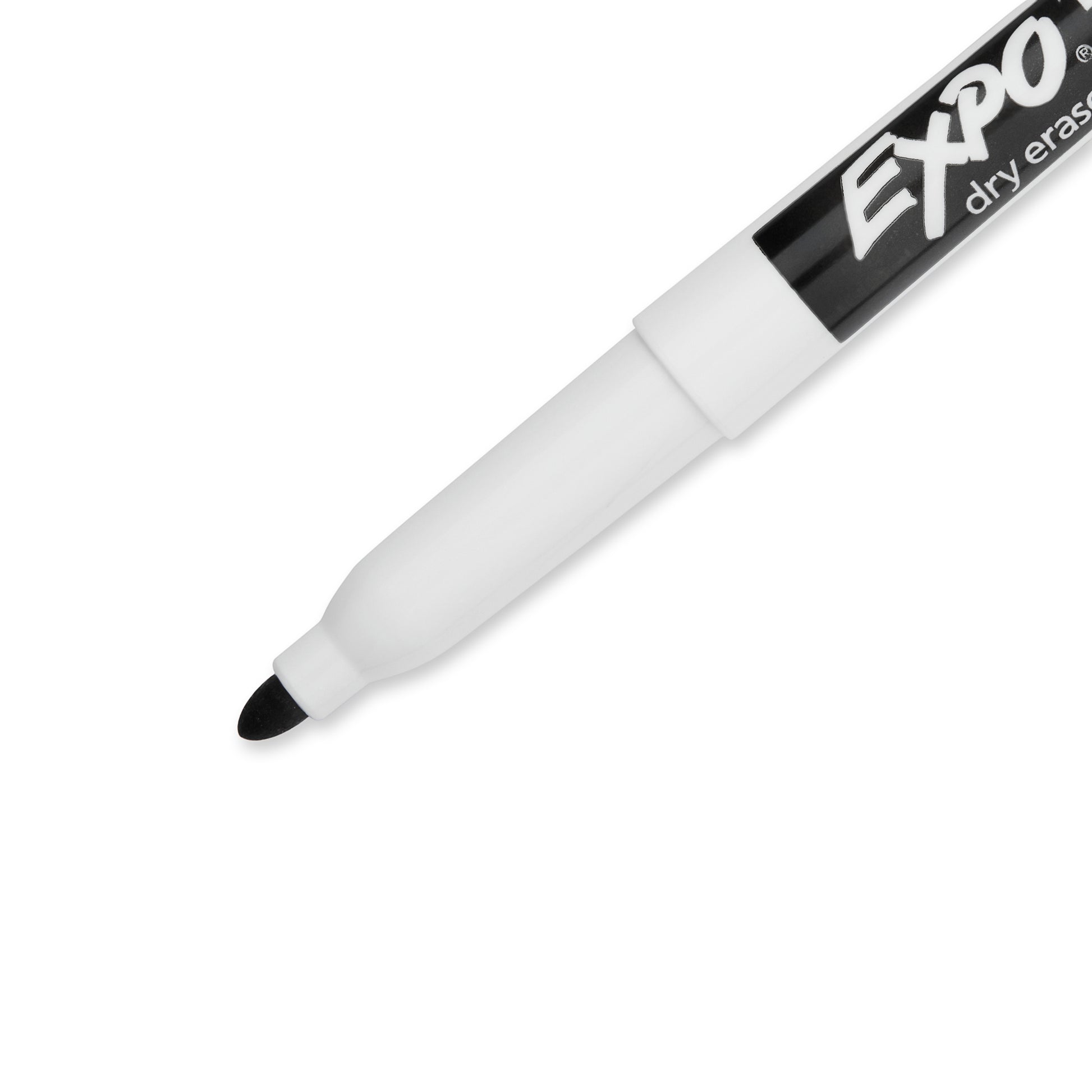 Expo Low Odour Dry Erase Whiteboard Markers Fine Tip Black Box 36
