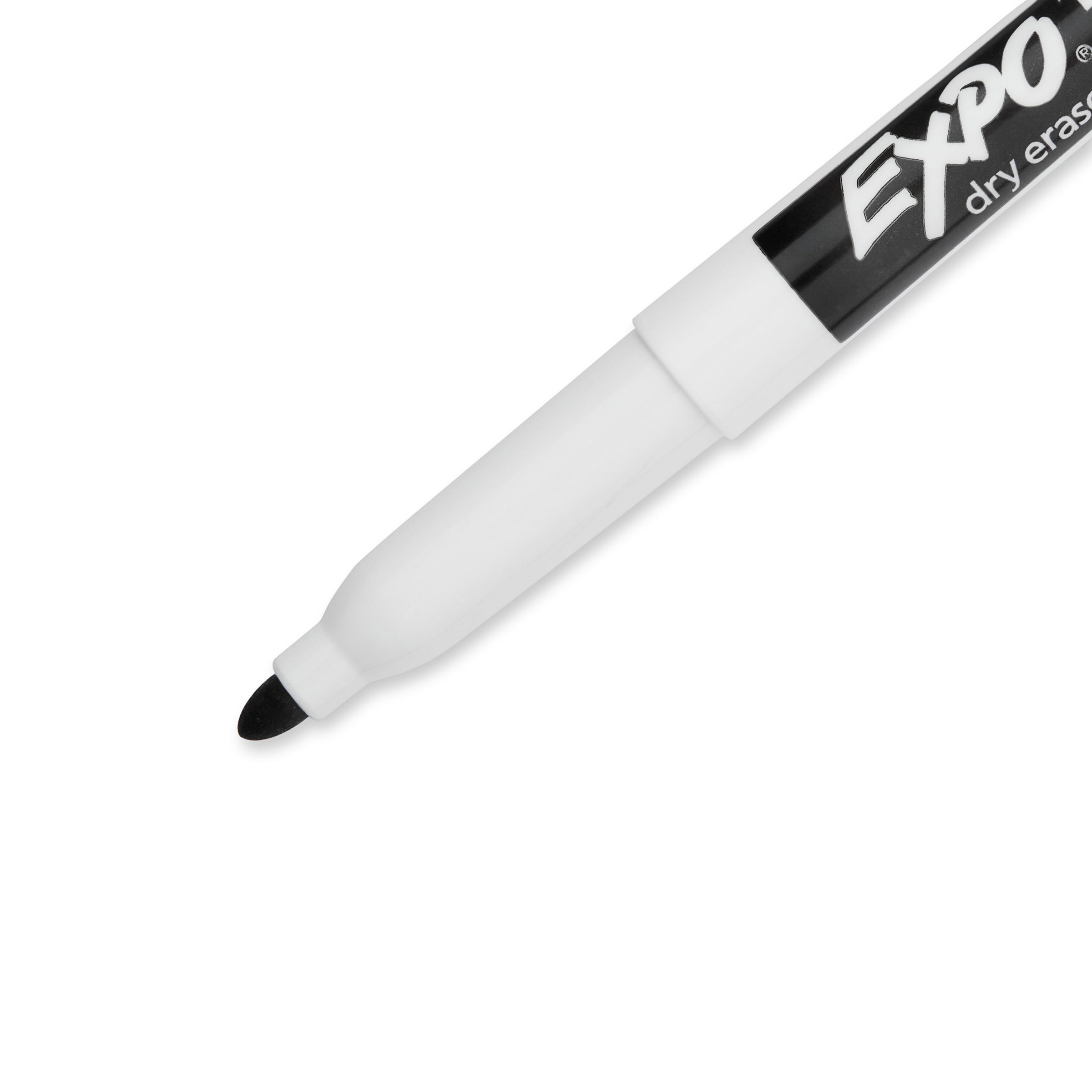 Expo Low Odour Dry Erase Whiteboard Markers Fine Tip Black Box 36