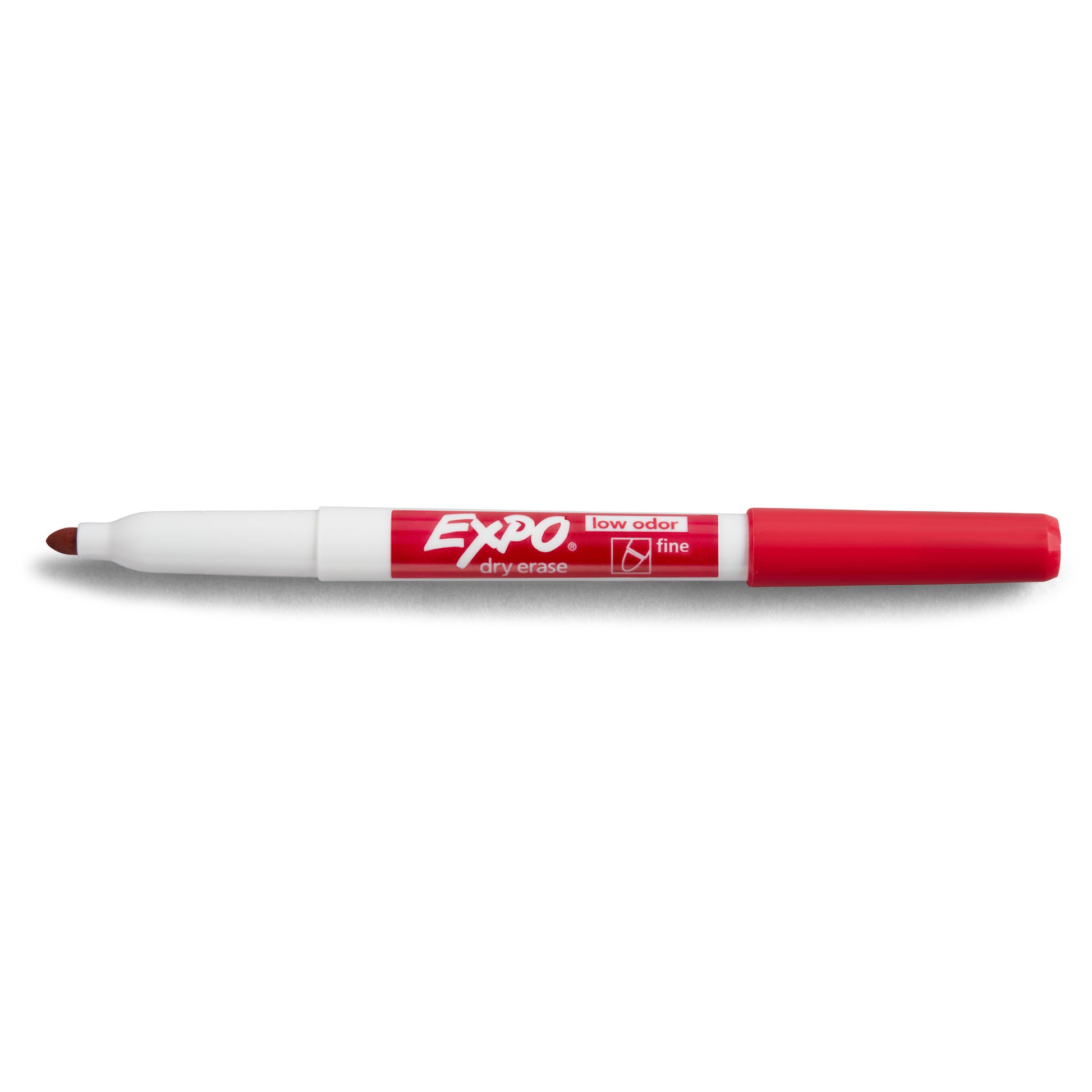 Expo Low Odour Dry Erase Whiteboard Markers Fine Tip Assorted Box 36