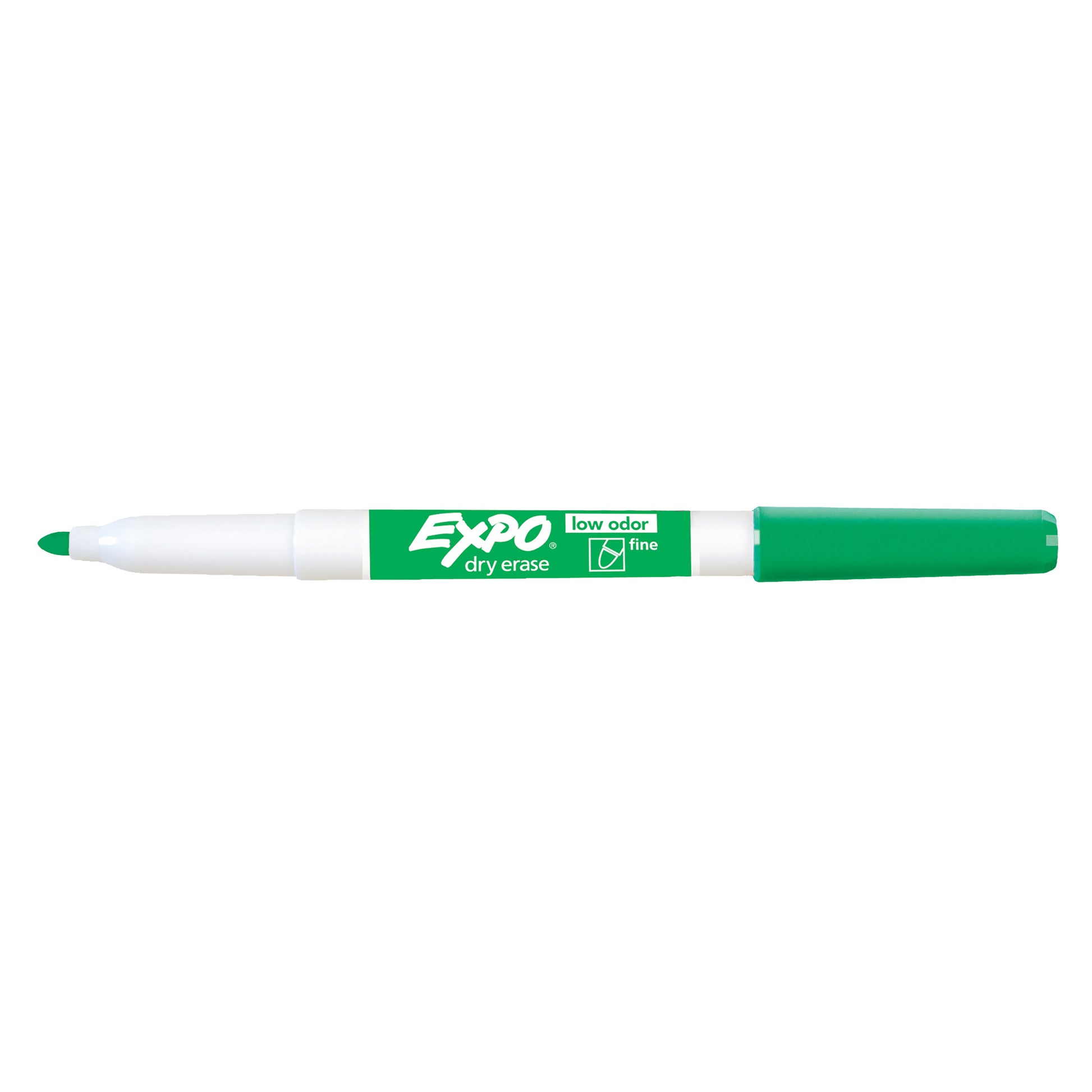 Expo Low Odour Dry Erase Whiteboard Markers Fine Tip Assorted Box 36