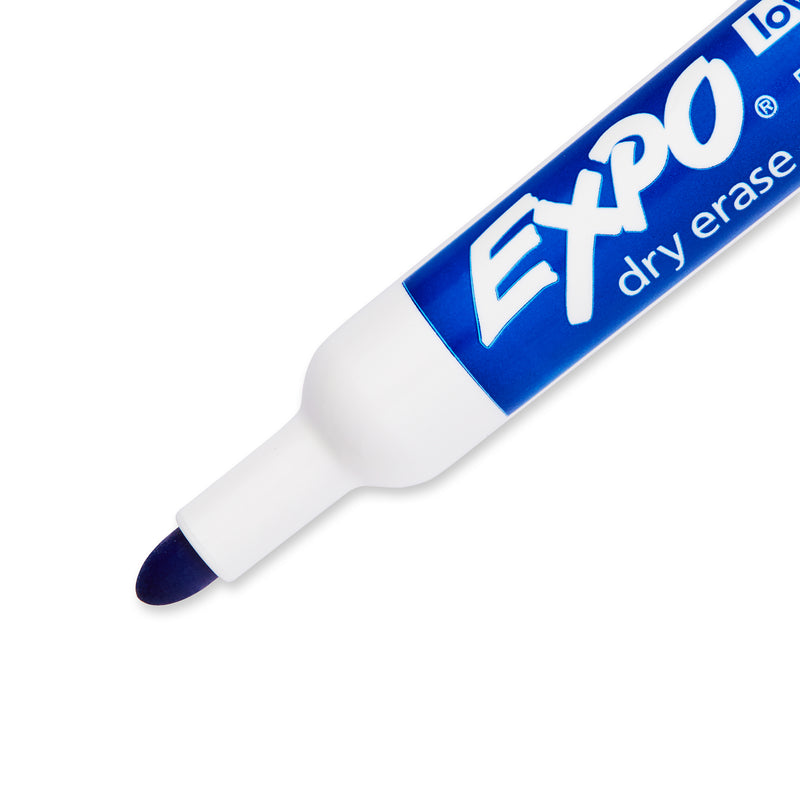 Expo Whiteboard Marker Blue Bullet Tip Box of 12