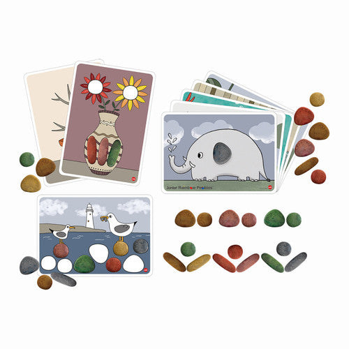Edx Education Junior Rainbow Pebbles Eco Friendly Set