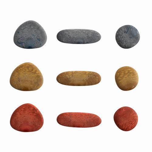 Edx Education Junior Rainbow Pebbles Eco Friendly Set