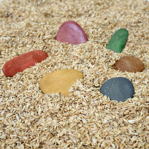 Edx Education Junior Rainbow Pebbles Eco Friendly Set
