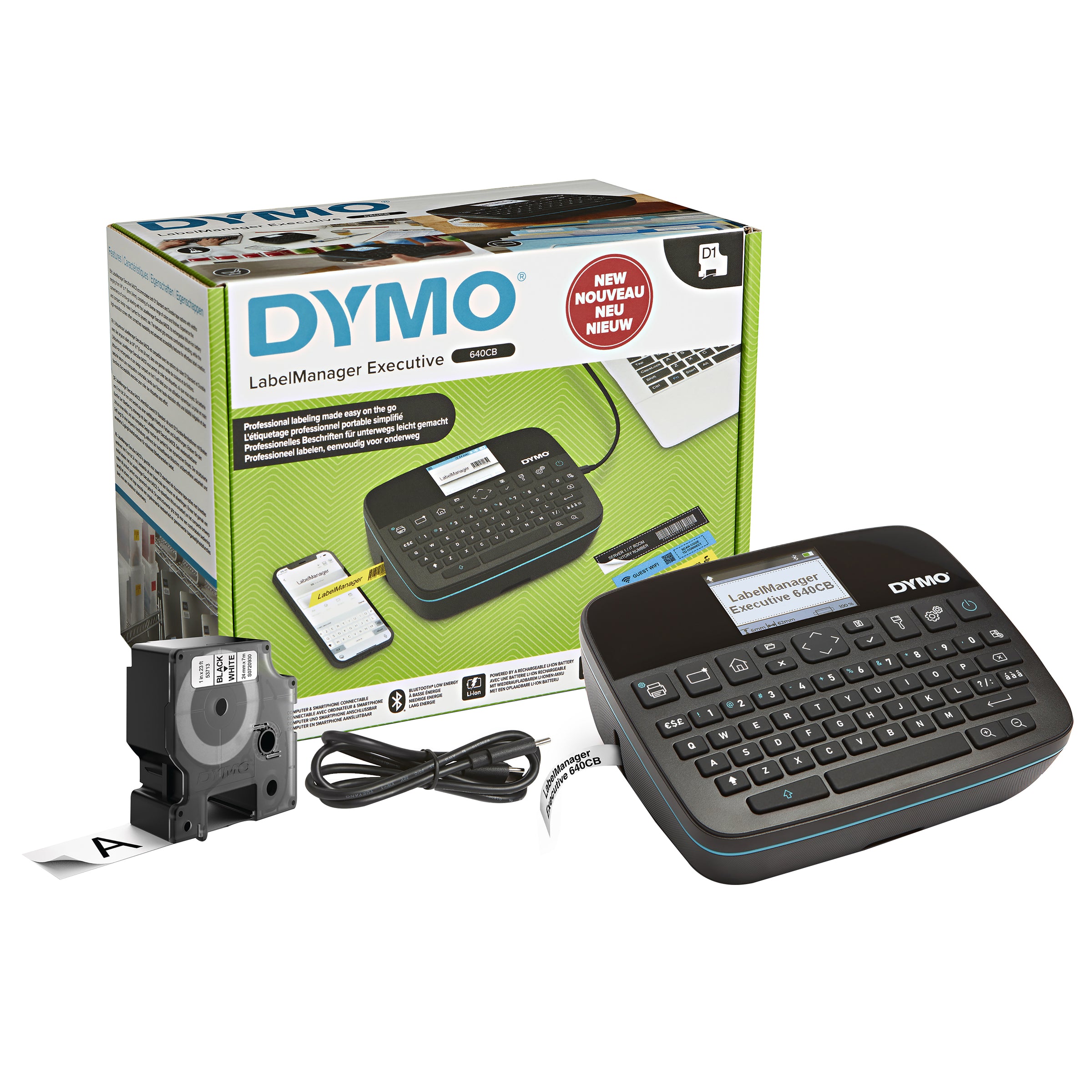 DYMO LabelManager Executive 640 Label Printer - 3D view