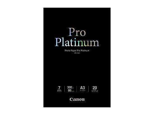 Canon PT101A3 High Gloss Photographic Paper A3 20 Pack