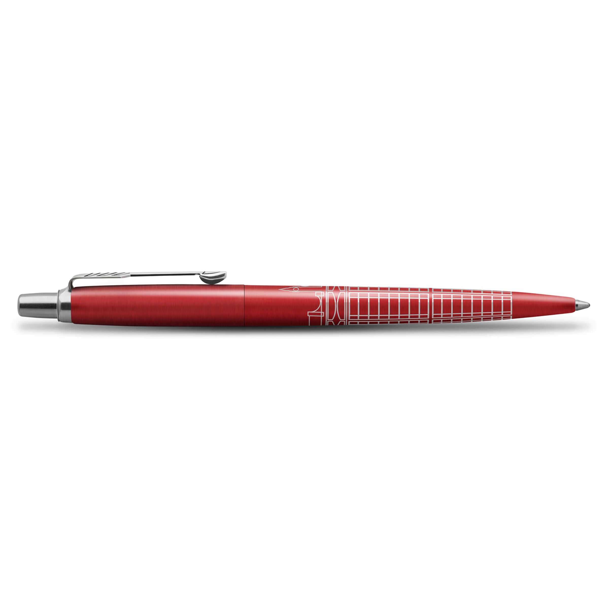 Parker Jotter SE Global Icons Ballpoint Pen London Red Lacquer and Chrome Trim Medium Tip