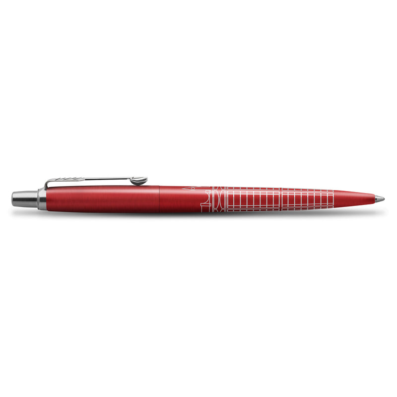 Parker Jotter SE Global Icons Ballpoint Pen London Red Lacquer and Chrome Trim Medium Tip