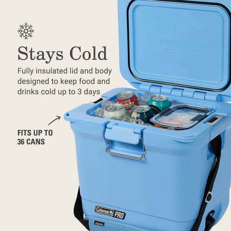 Coleman Pro 24L Hard Cooler Sky Blue