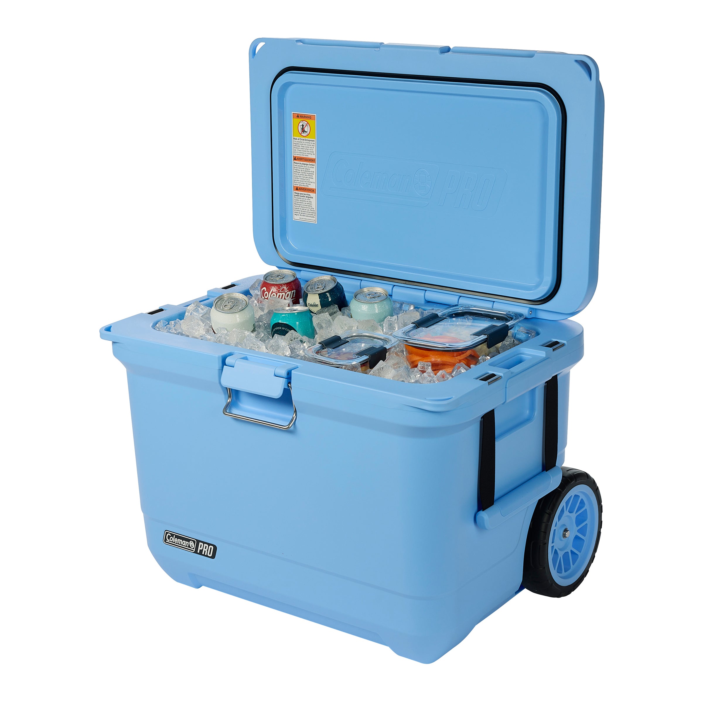 Coleman Pro 52L Hard Cooler Sky Blue