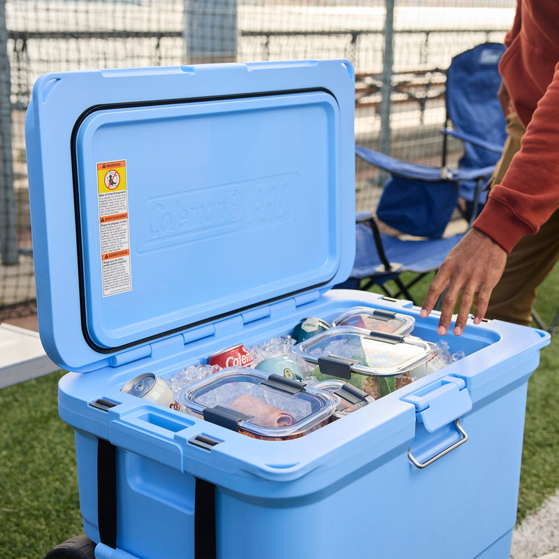 Coleman Pro 52L Hard Cooler Sky Blue