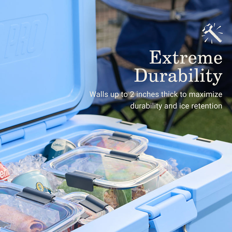 Coleman Pro 52L Hard Cooler Sky Blue
