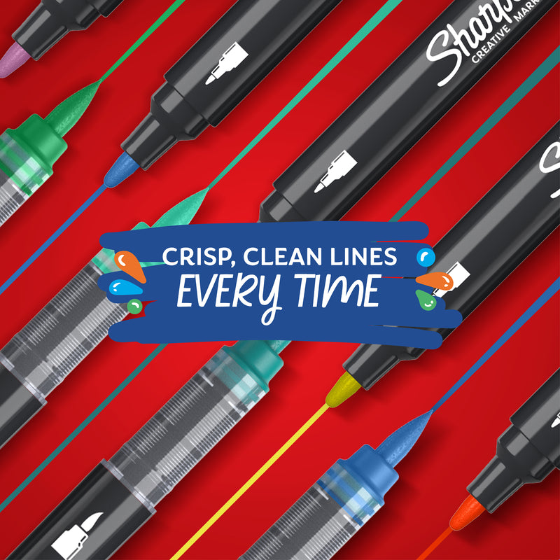 Sharpie Creative Water-Based Acrylic Paint Markers Bullet Tip Assorted - detail 14