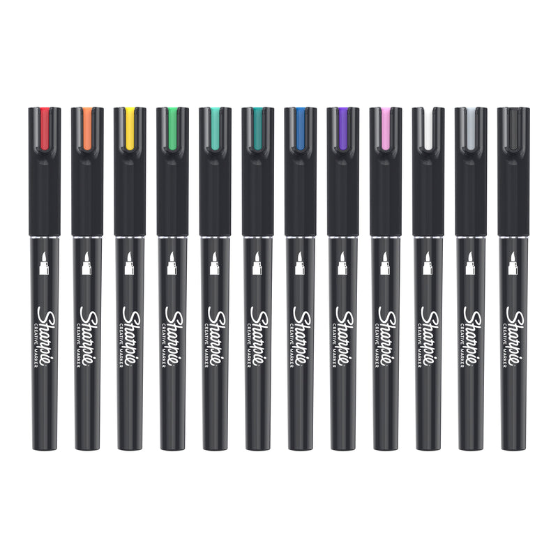 Sharpie Creative Water-Based Acrylic Paint Markers Brush Tip Assorted - detail 7