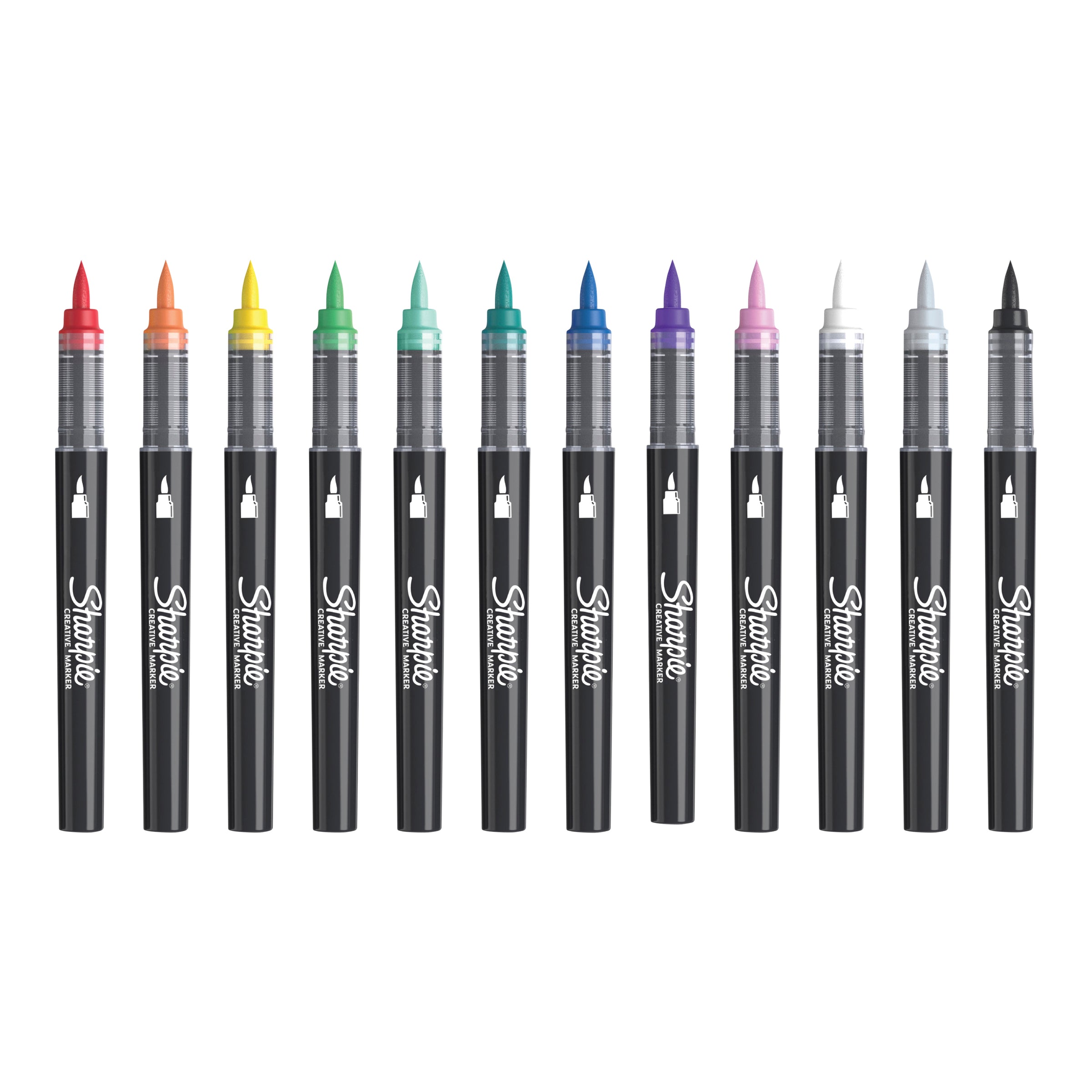 Sharpie Creative Water-Based Acrylic Paint Markers Brush Tip Assorted - detail 8