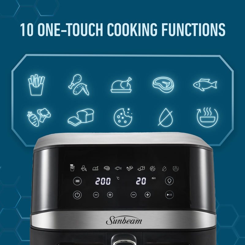 Sunbeam Alinea Pro DiamondForce 6L Air Fryer AFP4550DF