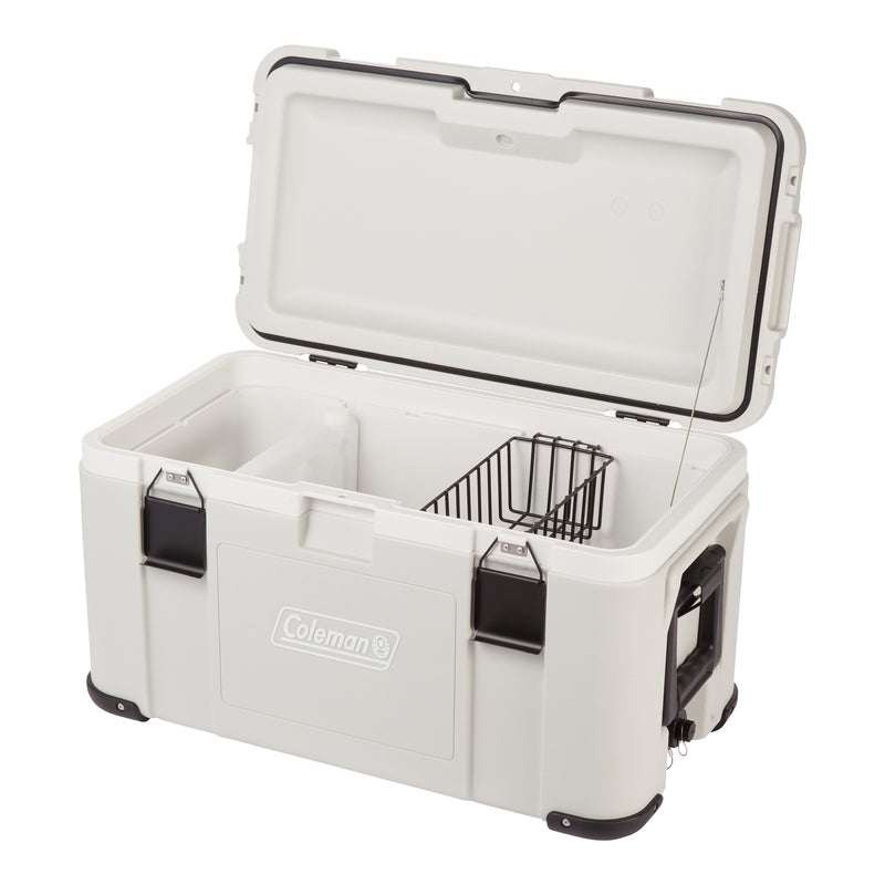 Coleman Glacier 50L Hard Cooler Grey