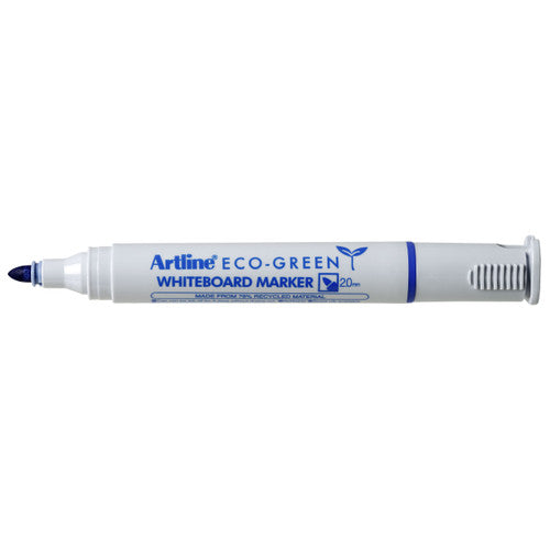 Artline 527 Eco Whiteboard Marker 2mm Bullet Blue Box of 12 (*EOL)