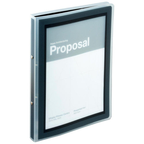 Avery Black Flexi-View Presentation Binder 13mm 2 Ring