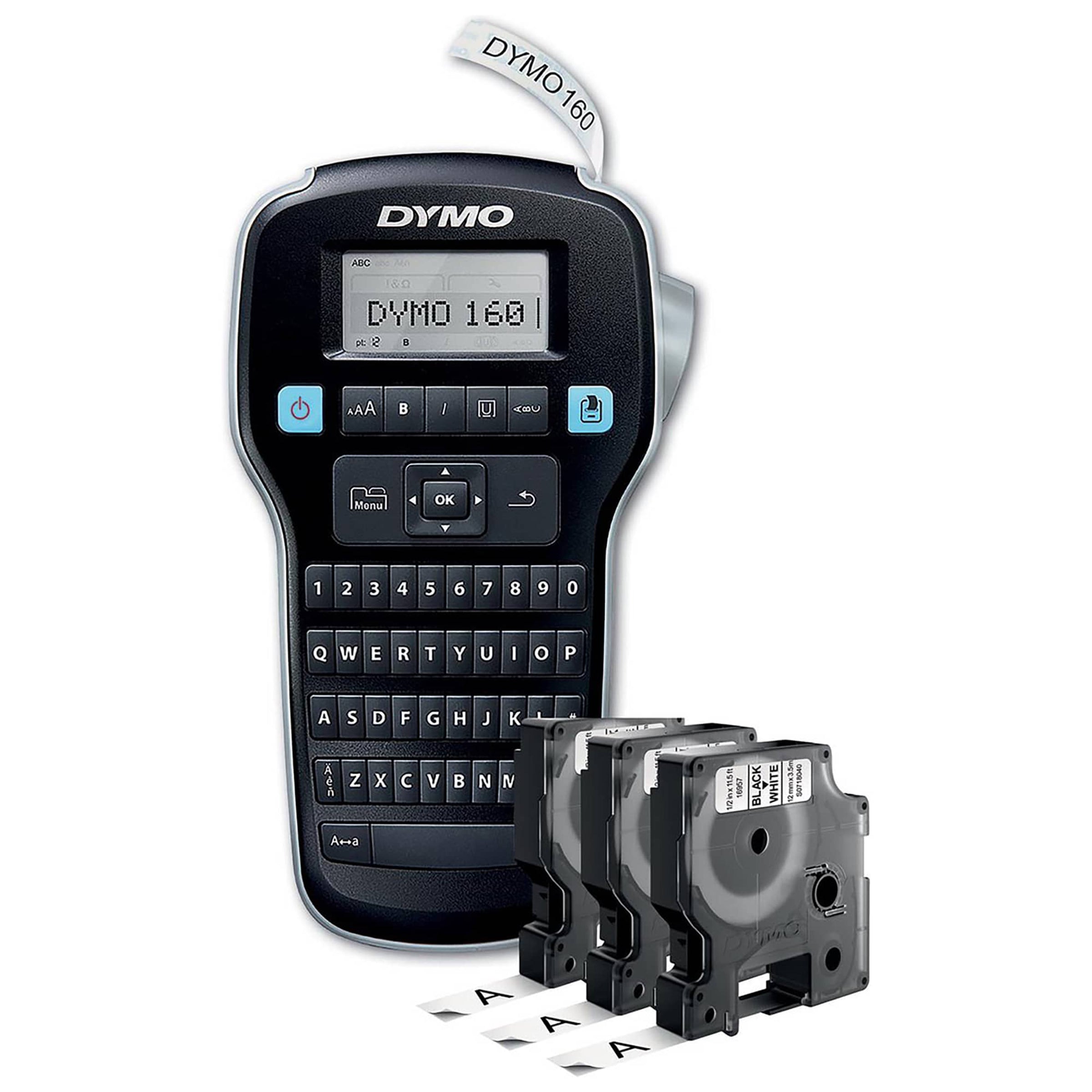 DYMO LabelManager 160 Label Maker Starter Kit with 3 rolls - detail 7