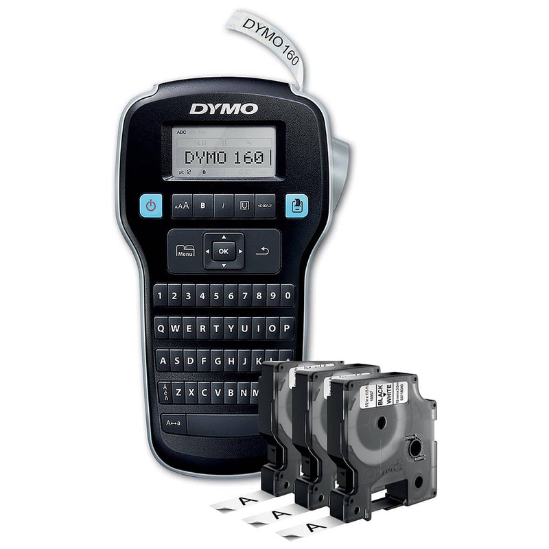 DYMO LabelManager 160 Label Maker Starter Kit with 3 rolls - detail 7