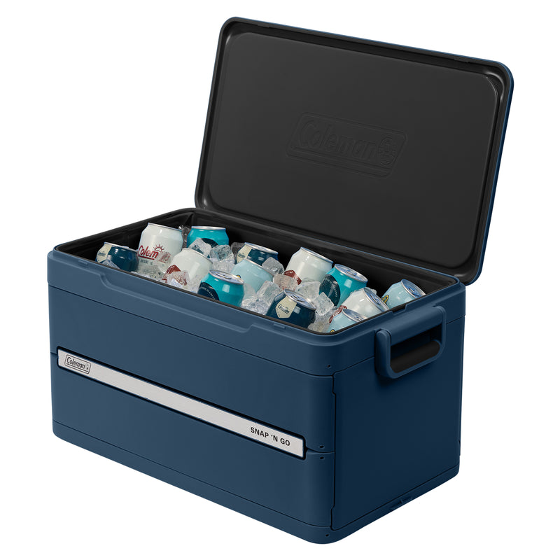 Coleman Snap 'N Go 52L Collapsible Cooler Sapphire