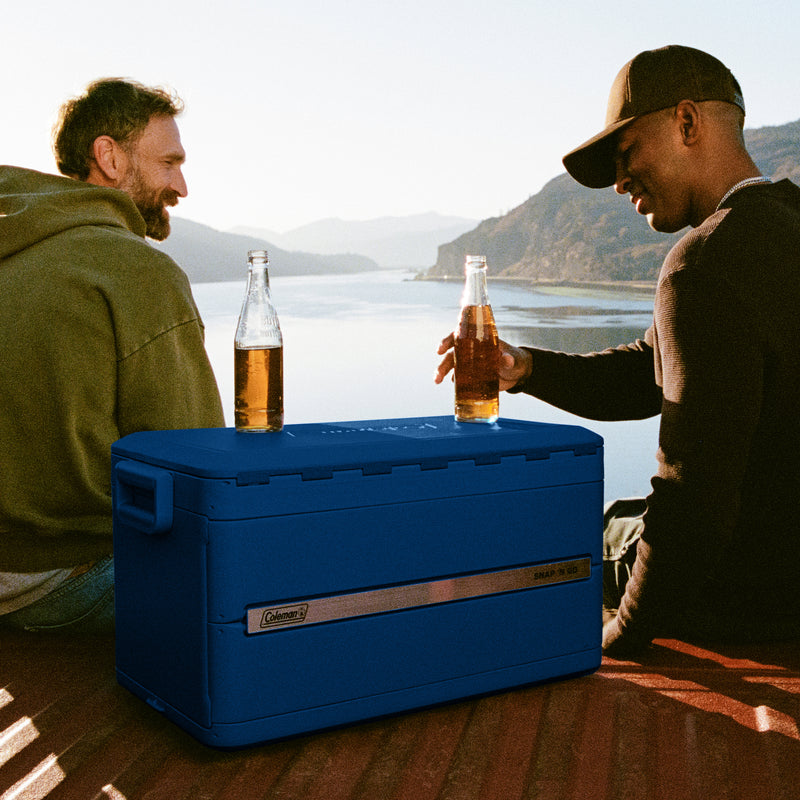 Coleman Snap 'N Go 33L Collapsible Cooler Sapphire